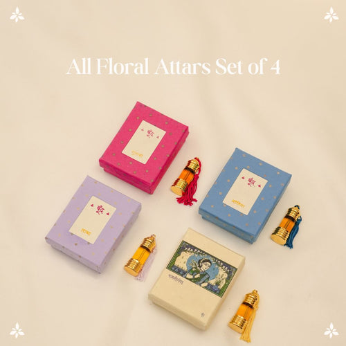 All Floral Attars Set of 4