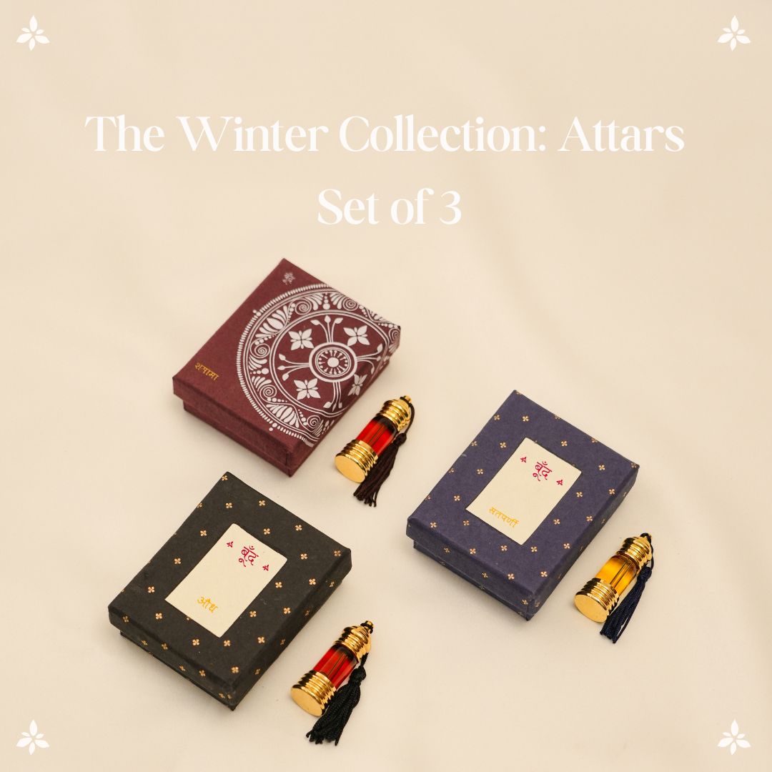 The Winter Collection: Attars Set of 3